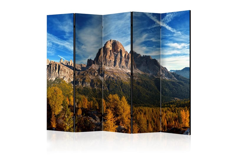 Romdeler - Panoramic view of Italian Dolomites 225x17 - Artgeist sp. z o. o. - Innredning - Romdelere - Bretteskjerm