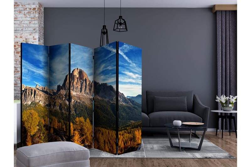 Romdeler - Panoramic view of Italian Dolomites 225x17 - Artgeist sp. z o. o. - Innredning - Romdelere - Bretteskjerm