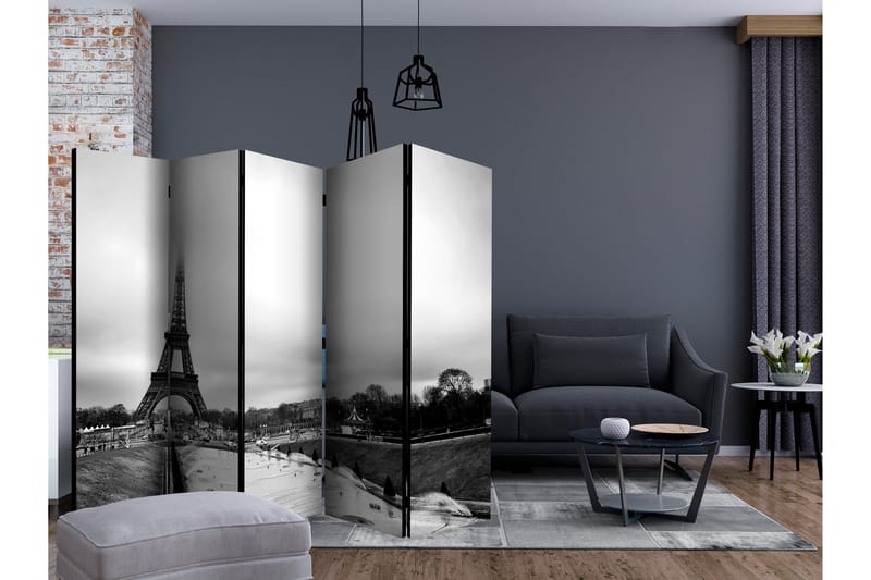 Romdeler - Paris: Eiffel Tower II 225x172 - Artgeist sp. z o. o. - Innredning - Romdelere - Bretteskjerm