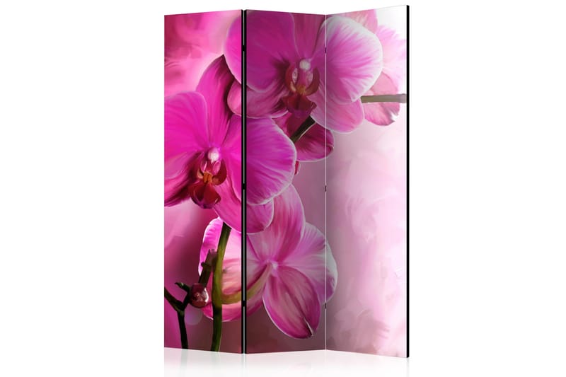 Romdeler - Pink Orchid 135x172 - Artgeist sp. z o. o. - Innredning - Romdelere - Bretteskjerm