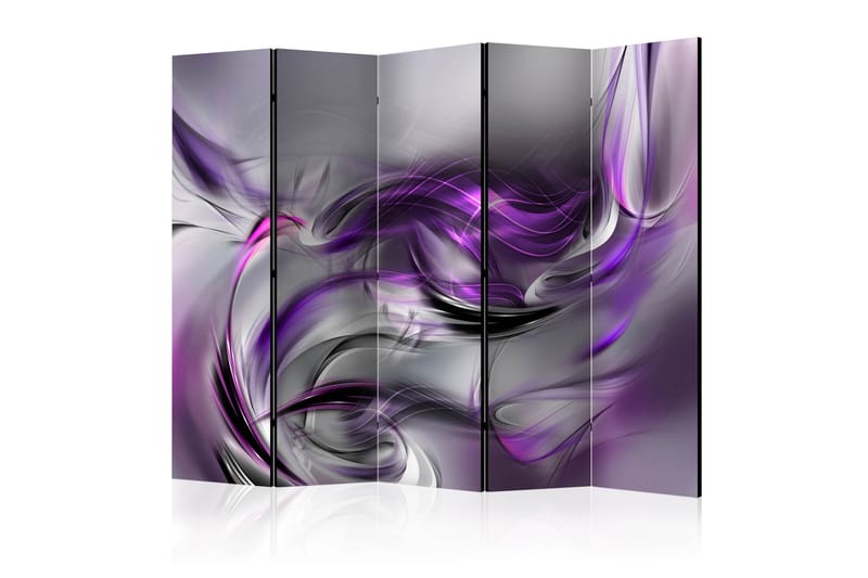 Romdeler - Purple Swirls II II 225x172 - Artgeist sp. z o. o. - Innredning - Romdelere - Bretteskjerm