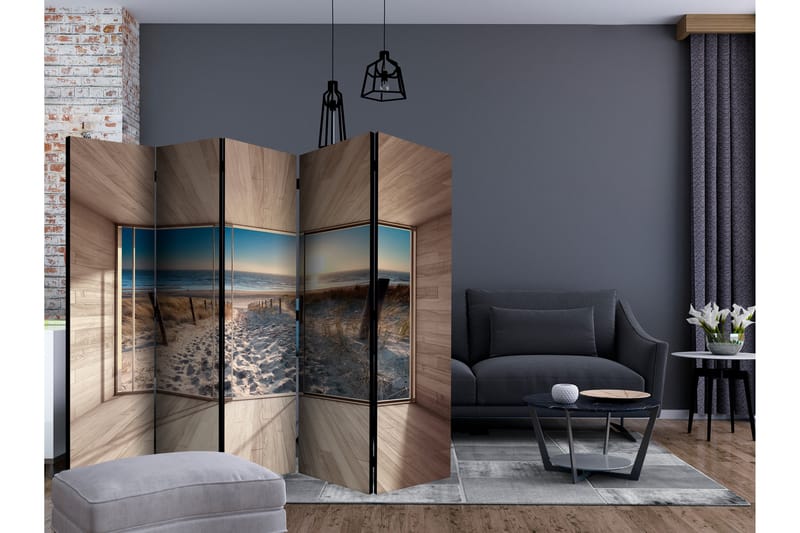 Room Divider - Modern Lounge II 225x172 - Artgeist sp. z o. o. - Innredning - Romdelere - Bretteskjerm