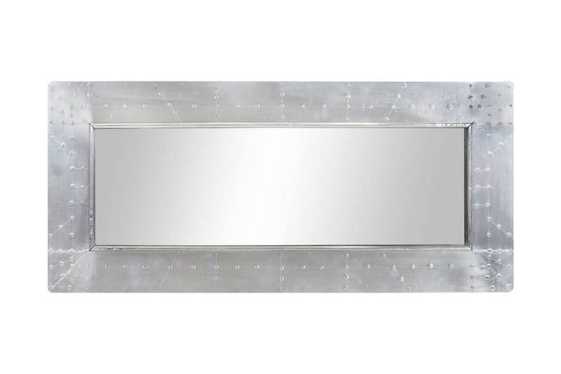 Aviator-speil 110x50 cm metall - Silver - Innredning - Speil - Veggspeil