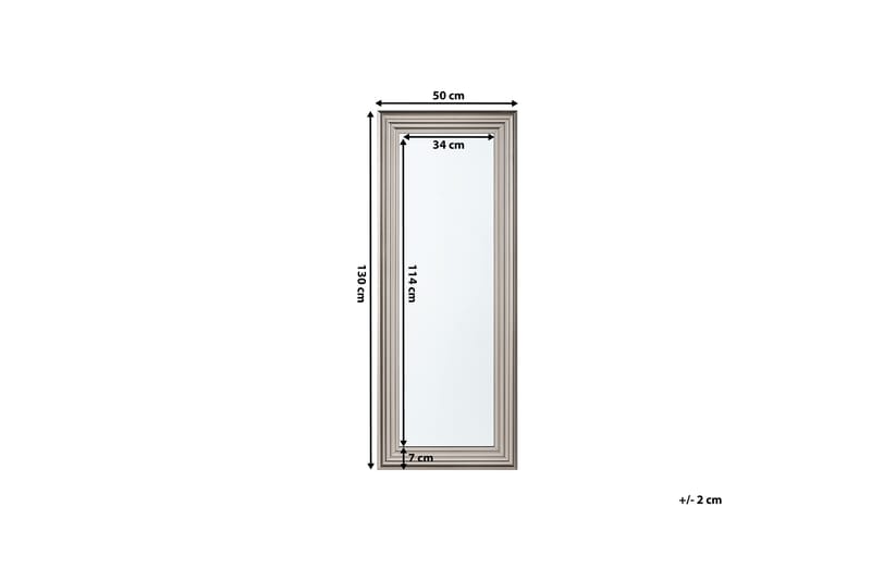 Chatain Speil 50 cm - Sølv - Innredning - Speil - Veggspeil