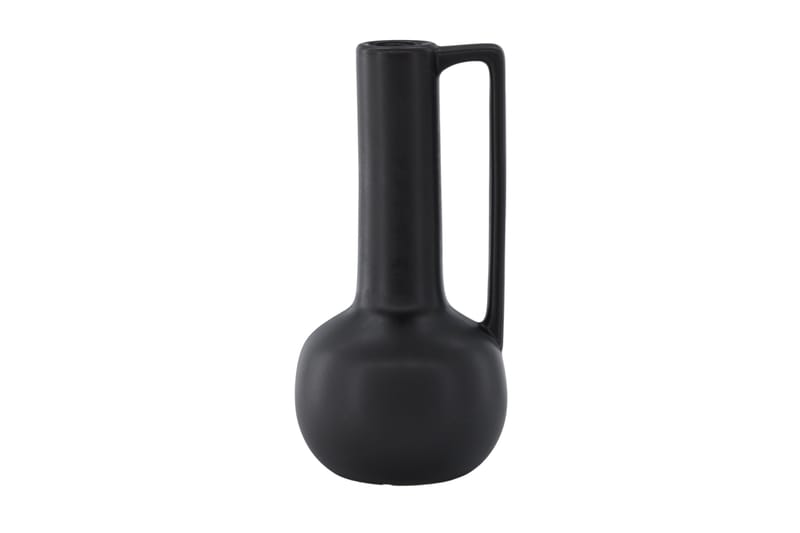 Allis Vase 18 cm - Svart - Innredning - Vaser