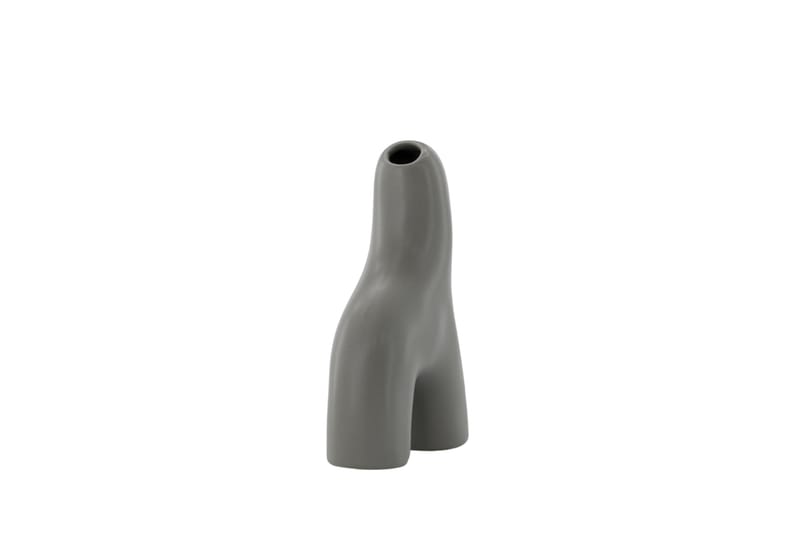 Aya Vase 9,4 cm - Mørk grå - Innredning - Vaser