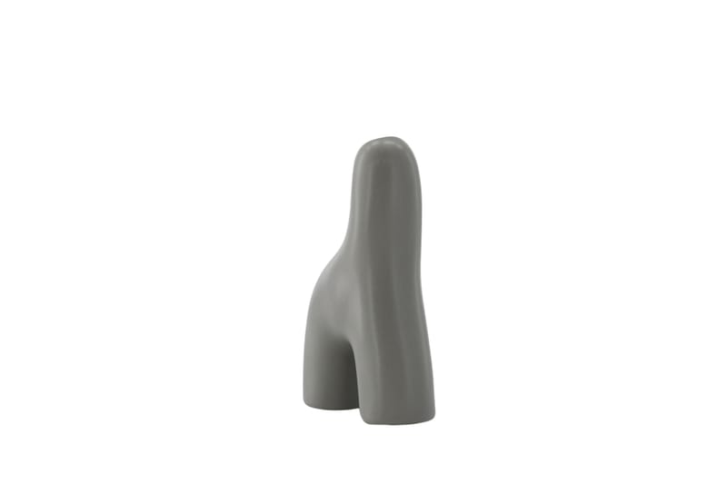 Aya Vase 9,4 cm - Mørk grå - Innredning - Vaser