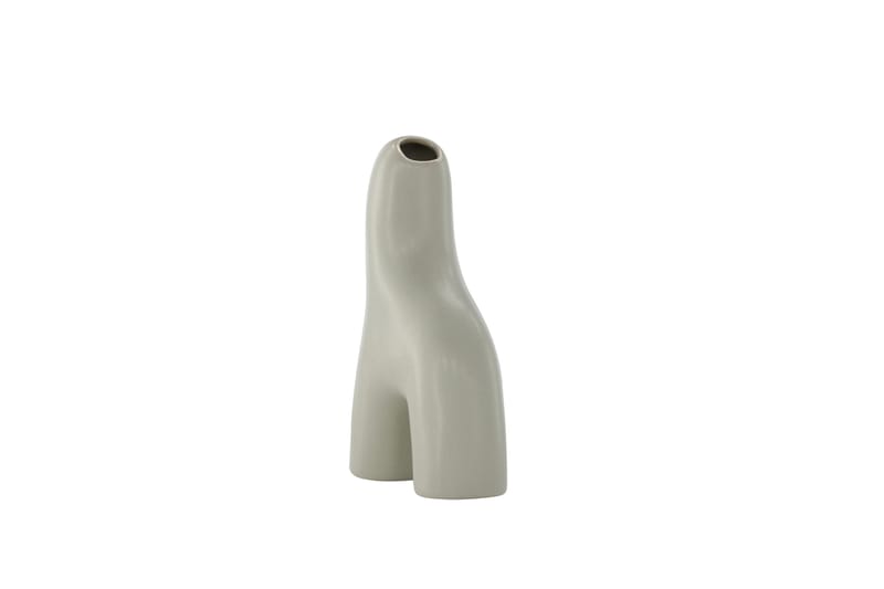 Aya Vase 9,4x9,4 cm - Lys grå - Innredning - Vaser