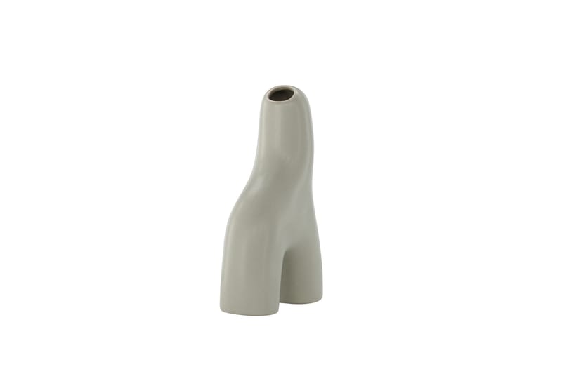 Aya Vase 9,4x9,4 cm - Lys grå - Innredning - Vaser