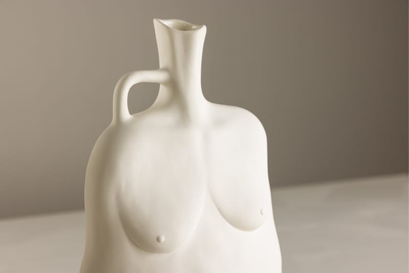 Conta Vase 10x10 cm - Offwhite - Innredning - Vaser