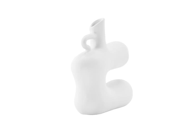 Dity Vase 7x7 cm - Hvit - Innredning - Vaser