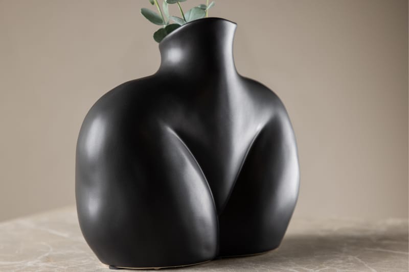 Harvey Vase 10 cm - Svart - Innredning - Vaser