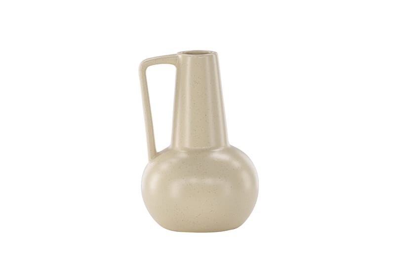 Lane Vase 15x15 cm - Beige - Innredning - Vaser