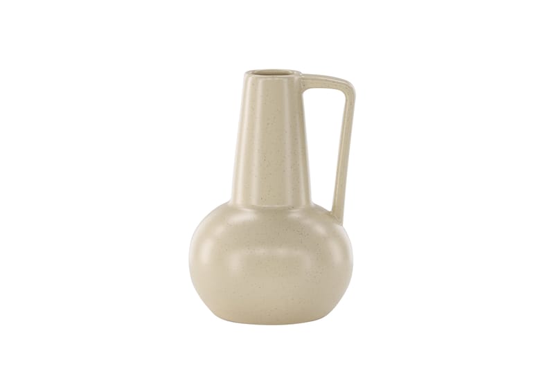 Lane Vase 15x15 cm - Beige - Innredning - Vaser