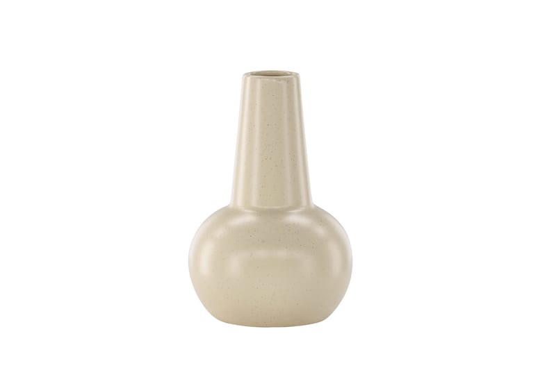 Lane Vase 15x15 cm - Beige - Innredning - Vaser