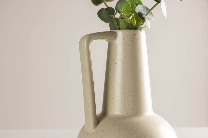 Lane Vase 15x15 cm - Beige - Innredning - Vaser