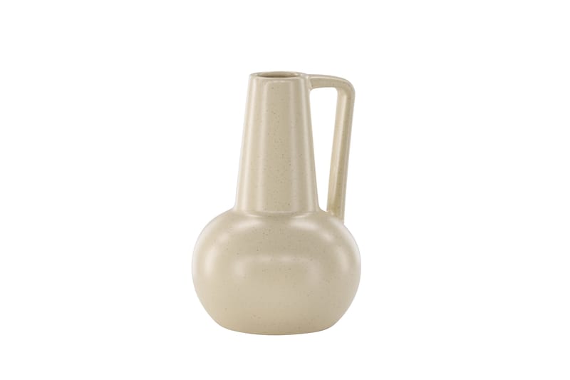 Lane Vase 15x15 cm - Beige - Innredning - Vaser