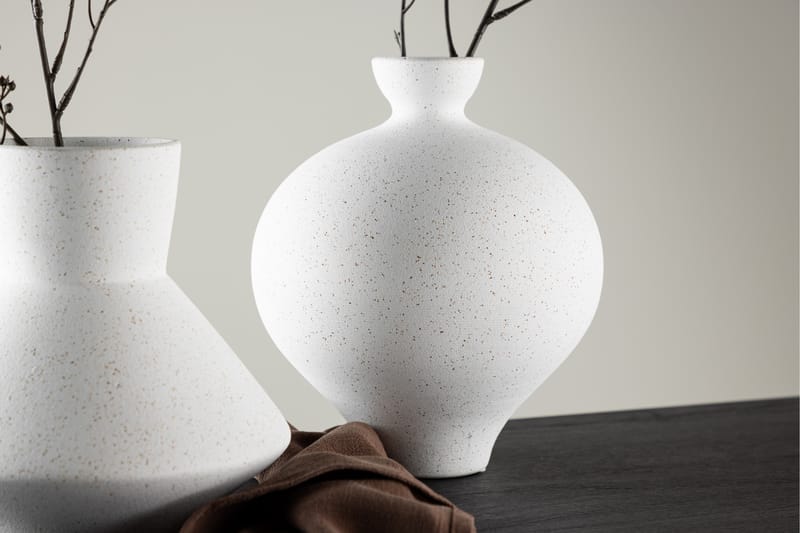 Rellis Vase - Hvit - Innredning - Vaser