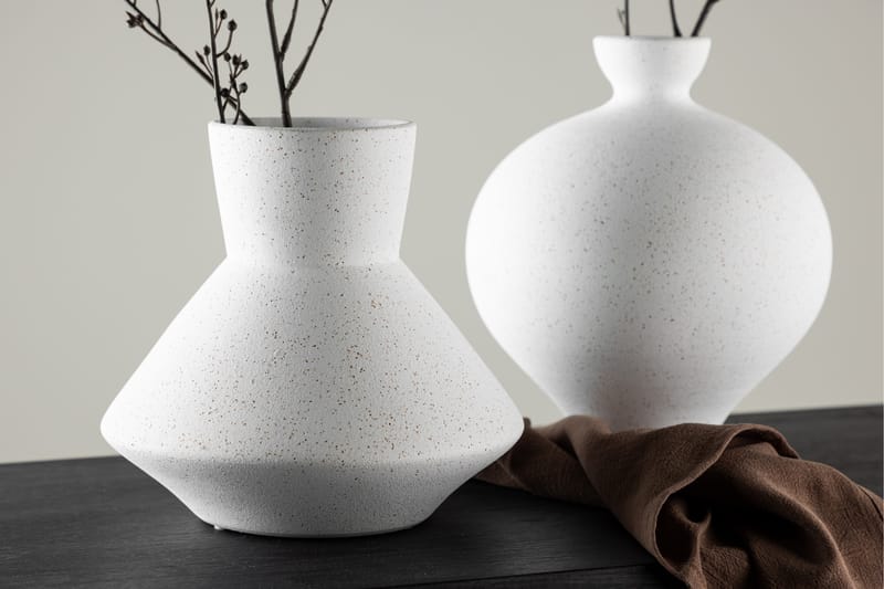 Rellis Vase - Hvit - Innredning - Vaser