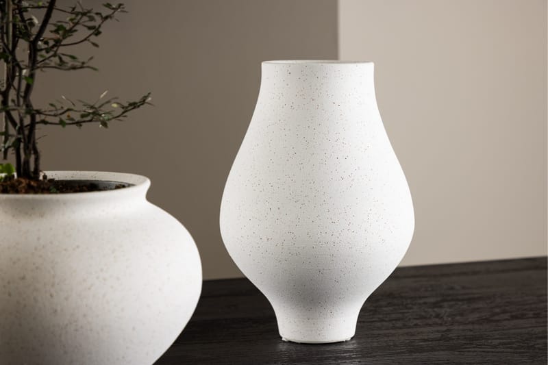 Rellis Vase - Hvit - Innredning - Vaser