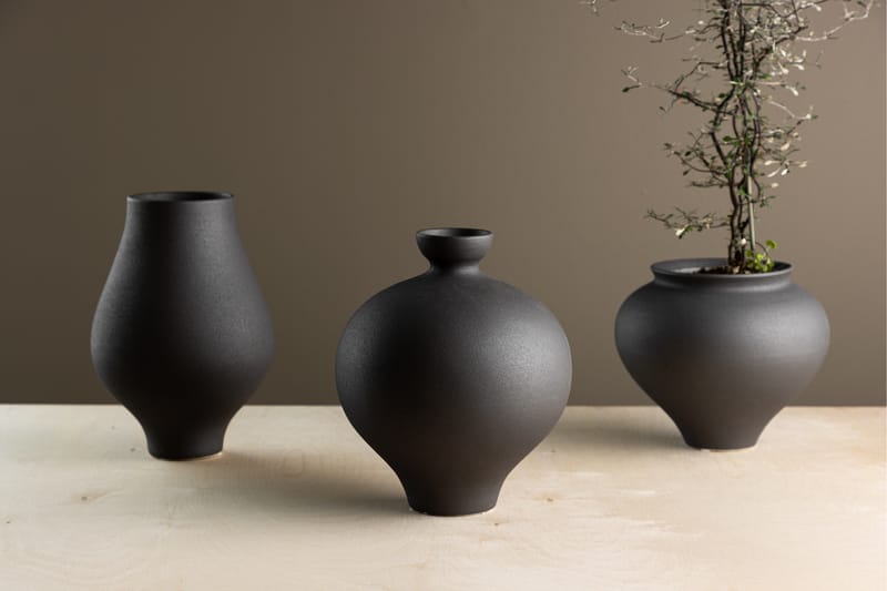 Rellis Vase - Svart - Innredning - Vaser