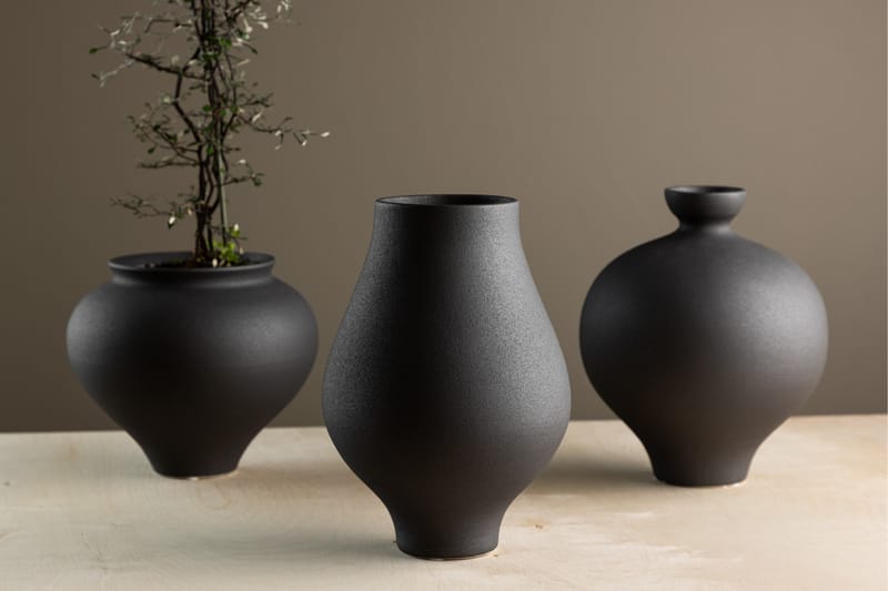 Rellis Vase - Svart - Innredning - Vaser