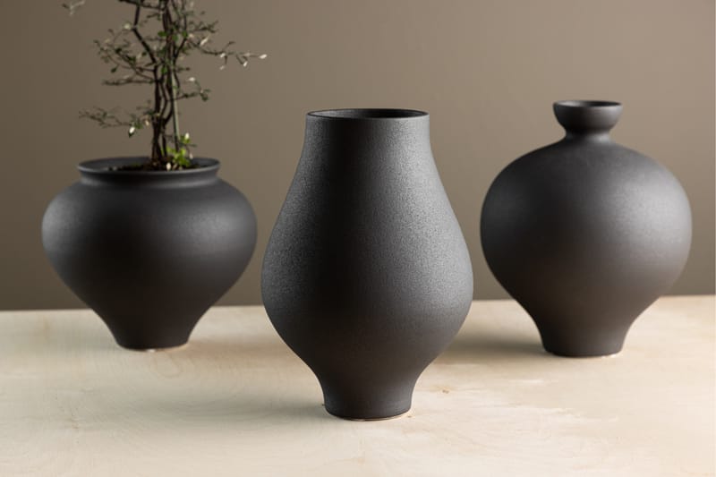 Rellis Vase - Svart - Innredning - Vaser