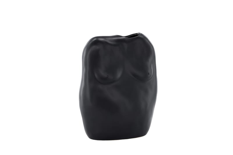 Romie Vase 14x14 cm - Svart - Innredning - Vaser