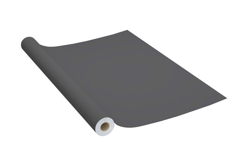 Selvklebende folie til møbler grå 500x90 cm PVC - Grå - Vindufolie