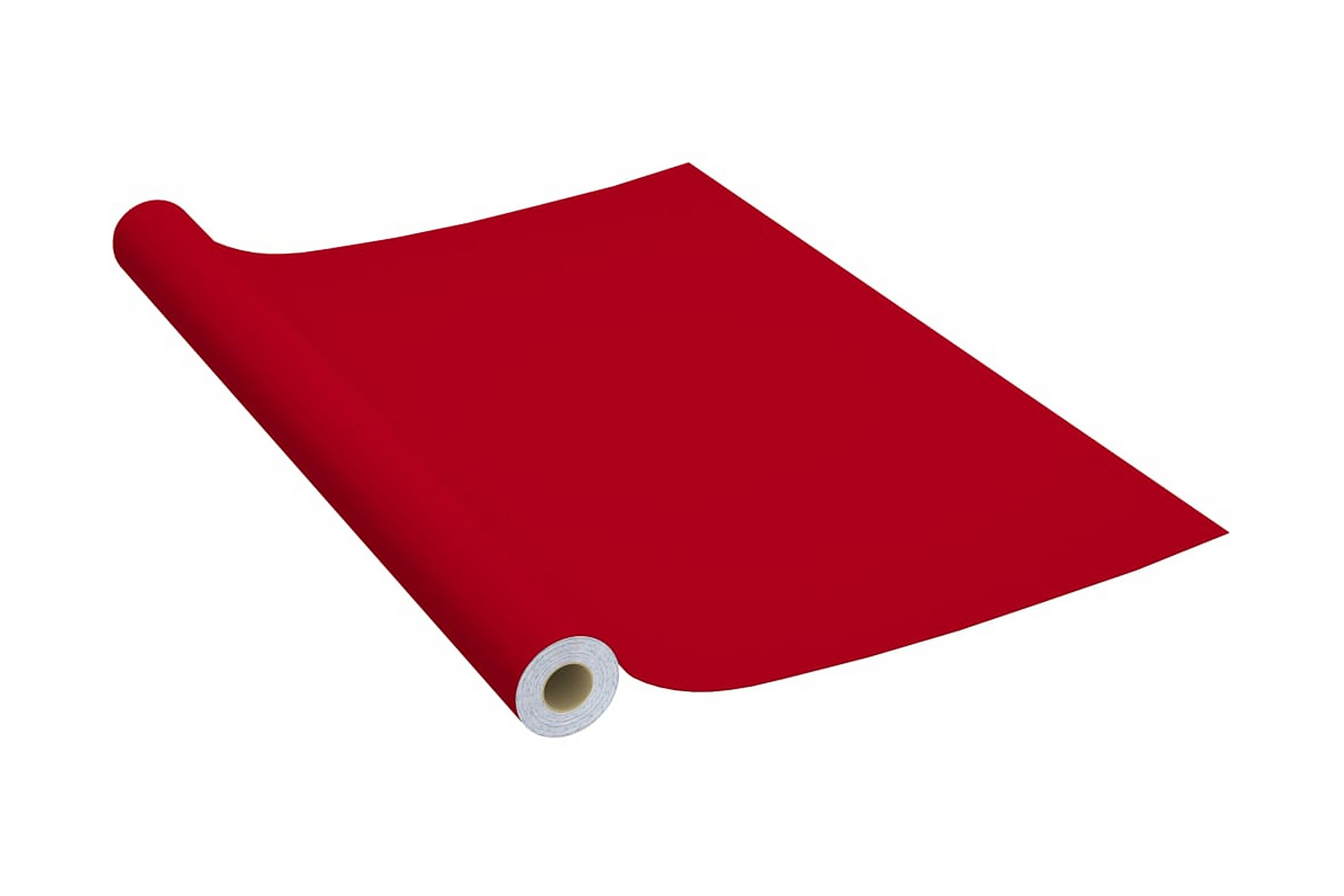 Selvklebende Folie Til Møbler Rød 500x90 Cm PVC - Vindufolie | Trademax.no