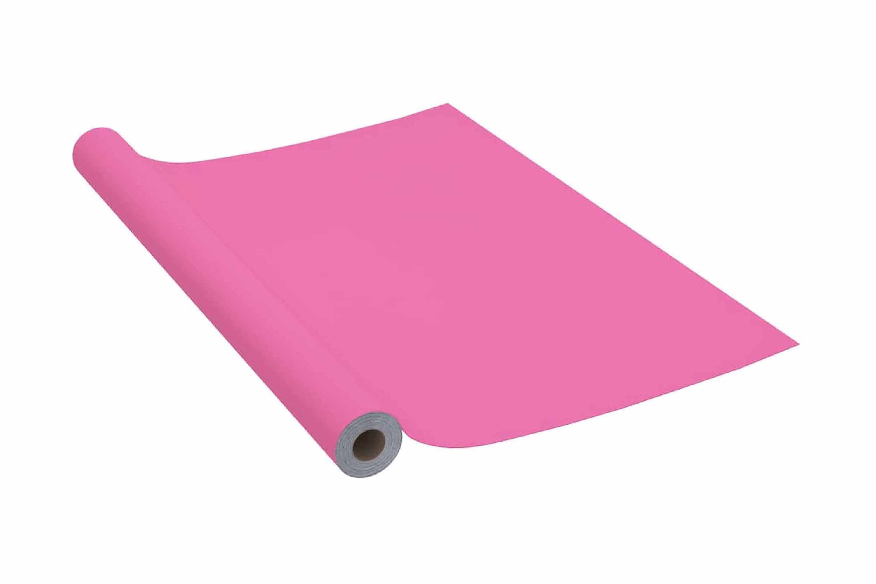 Rollo papel film PVC doble capa rosado 40cmX1500mts 10m (1u) - Papeles Salvi