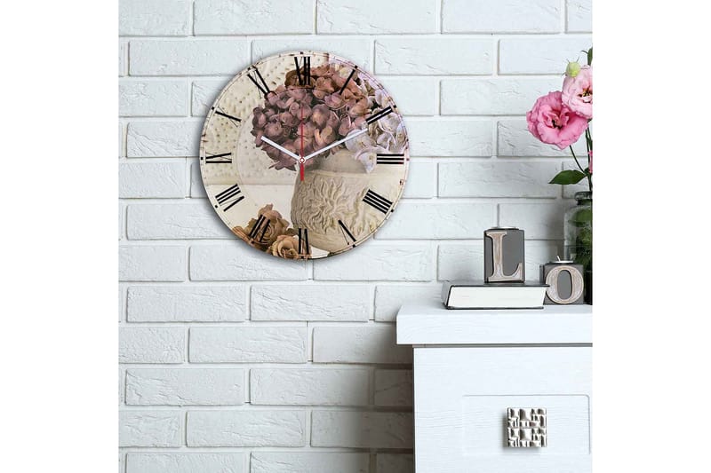 Decorative MDF Clock 30x - Innredning - Veggdekorasjon - Veggklokke