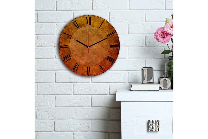 Decorative MDF Clock 30x - Innredning - Veggdekorasjon - Veggklokke