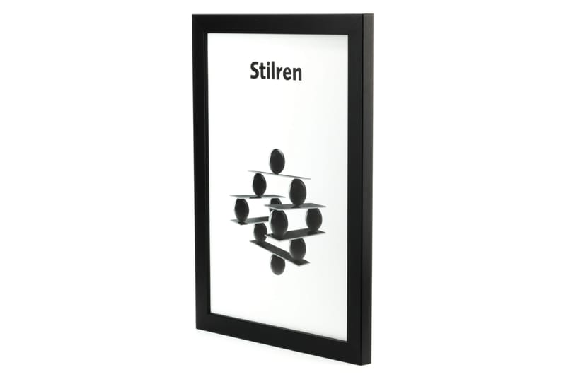 Stilren Fotoramme 60x84 cm - Svart/Plexiglass - Innredning - Veggdekorasjon - Rammer - Fotoramme