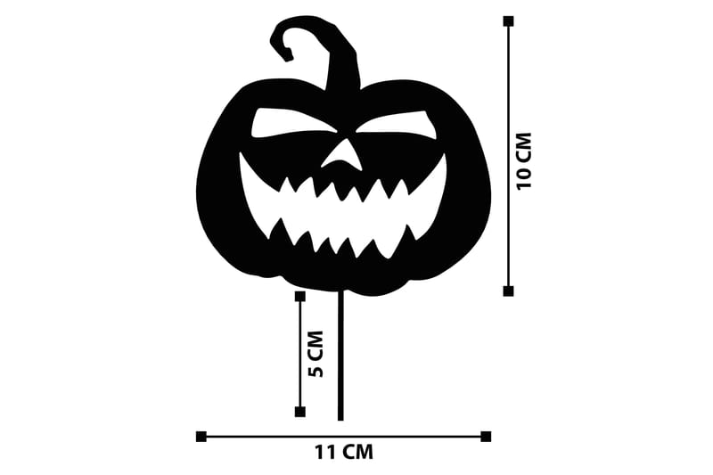 Candle Shadow 4 Veggdekor - Svart - Innredning - Veggdekorasjon - Skilt - Metallskilt