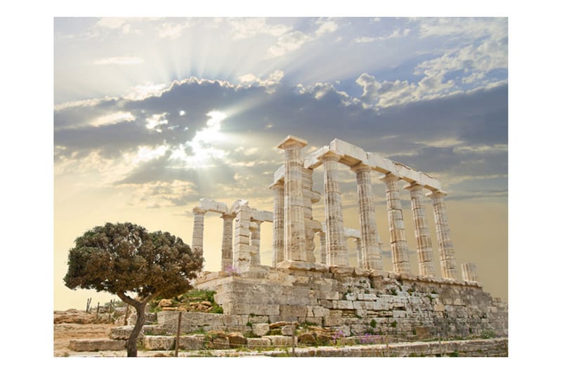 Fototapet Acropolis Greece 200x154 - Artgeist sp. z o. o. - Innredning - Veggdekorasjon - Tapeter - Fototapeter