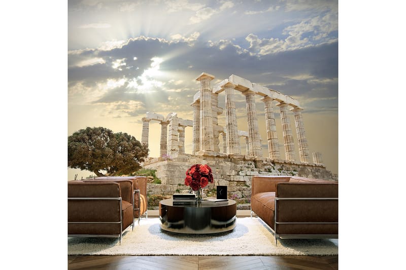 Fototapet Acropolis Greece 200x154 - Artgeist sp. z o. o. - Innredning - Veggdekorasjon - Tapeter - Fototapeter