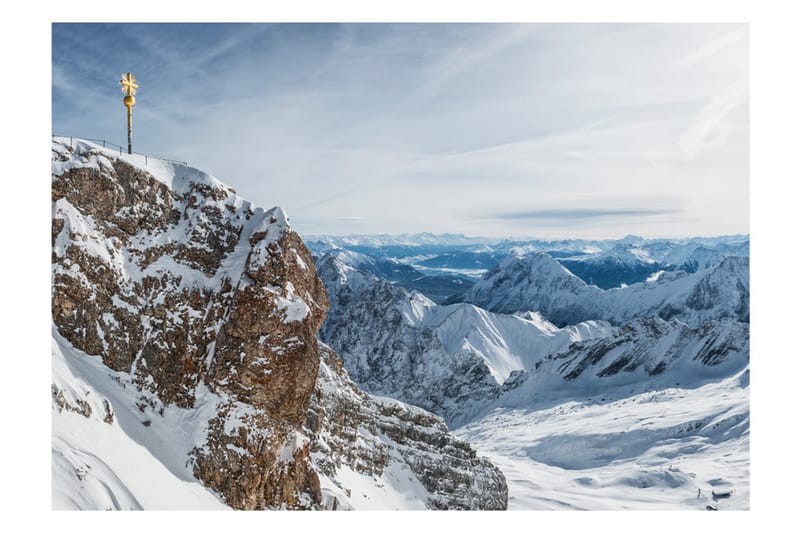 Fototapet Alper Zugspitze 100x70 - Artgeist sp. z o. o. - Innredning - Veggdekorasjon - Tapeter - Fototapeter