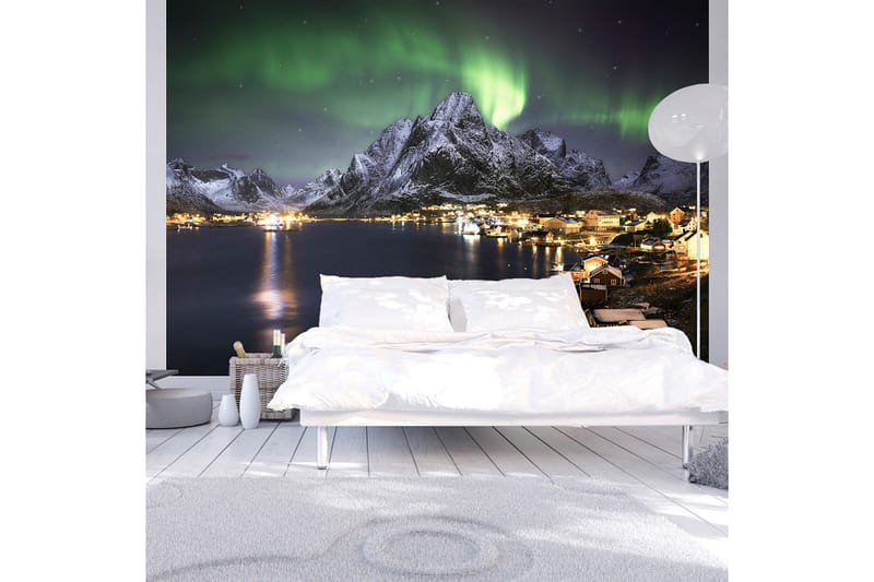 Fototapet Aurora Borealis 250x175 - Artgeist sp. z o. o. - Innredning - Veggdekorasjon - Tapeter - Fototapeter