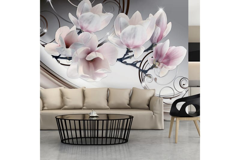 Fototapet Beauty Of Magnolia 250x175 - Artgeist sp. z o. o. - Innredning - Veggdekorasjon - Tapeter - Fototapeter