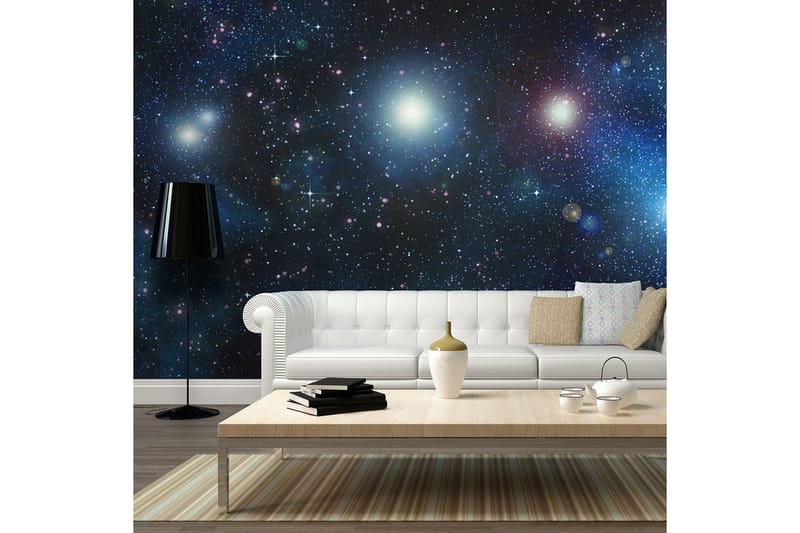 Fototapet Billions of Bright Stars 200x154 - Artgeist sp. z o. o. - Innredning - Veggdekorasjon - Tapeter - Fototapeter