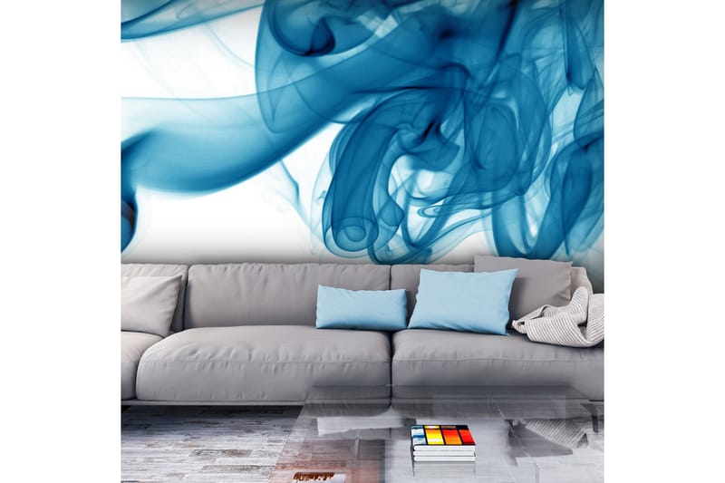 Fototapet Blue Smoke 250x193 - Artgeist sp. z o. o. - Innredning - Veggdekorasjon - Tapeter - Fototapeter