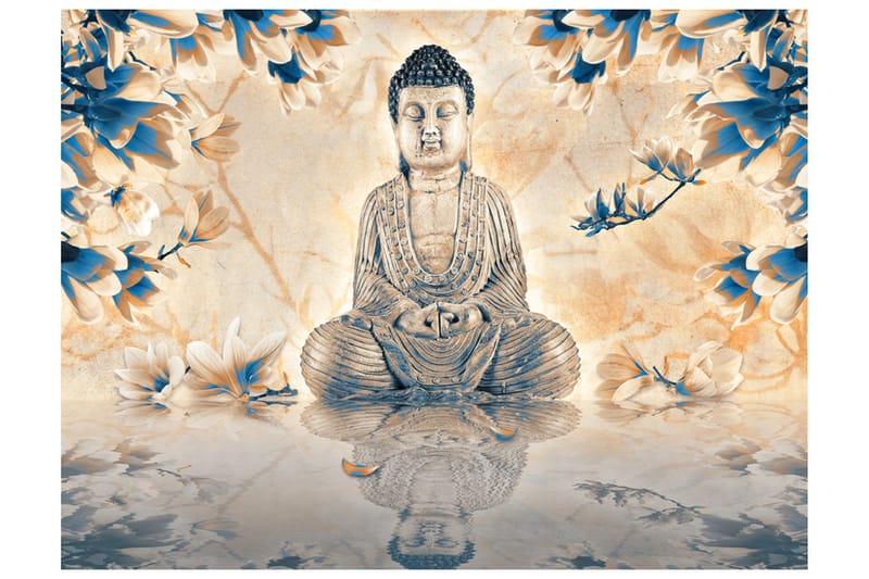 Fototapet Buddha Of Prosperity 250x193 - Artgeist sp. z o. o. - Innredning - Veggdekorasjon - Tapeter - Fototapeter