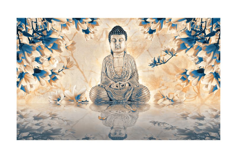 Fototapet Buddha Of Prosperity 450x270 - Artgeist sp. z o. o. - Innredning - Veggdekorasjon - Tapeter - Fototapeter