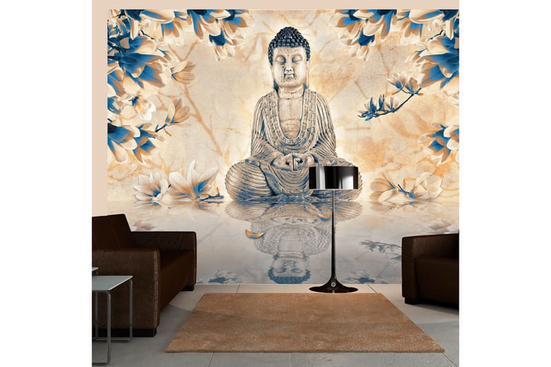 Fototapet Buddha Of Prosperity 250x193 - Artgeist sp. z o. o. - Innredning - Veggdekorasjon - Tapeter - Fototapeter