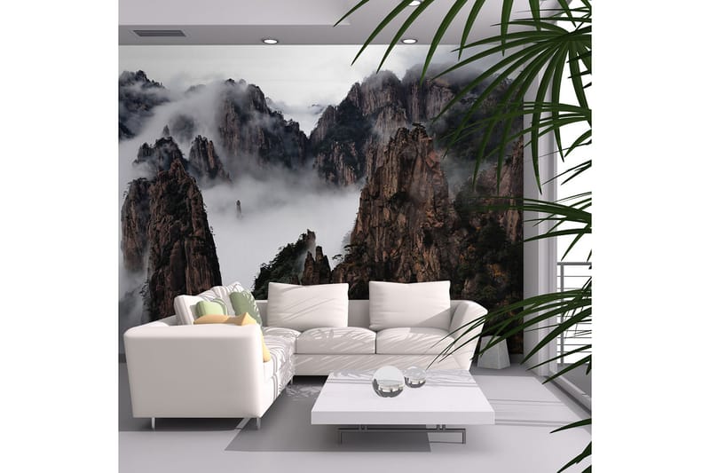 Fototapet Hav Av Skyer Huangshan Mountain Kina 350x270 - Artgeist sp. z o. o. - Innredning - Veggdekorasjon - Tapeter - Fototapeter