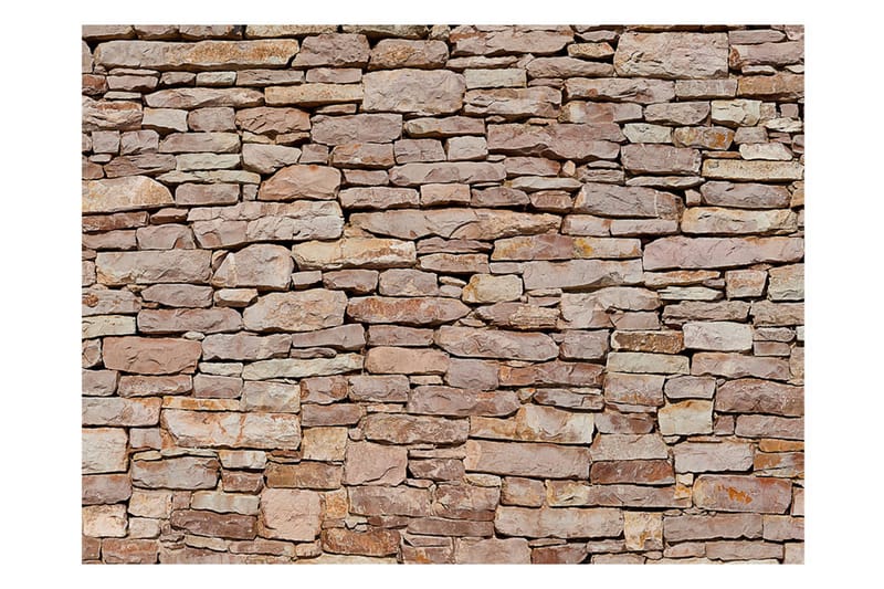 Fototapet Natural stone wall 200x154 - Artgeist sp. z o. o. - Innredning - Veggdekorasjon - Tapeter - Fototapeter