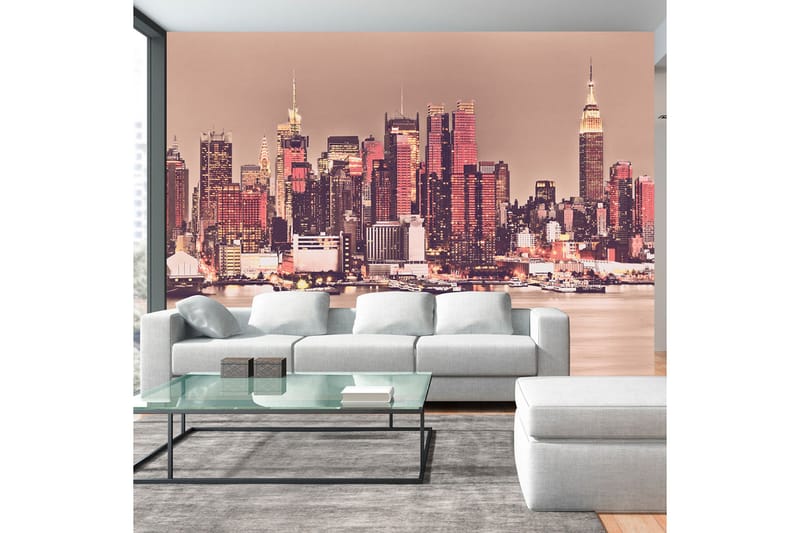 Fototapet NY Midtown Manhattan Skyline 350x245 - Artgeist sp. z o. o. - Innredning - Veggdekorasjon - Tapeter - Fototapeter