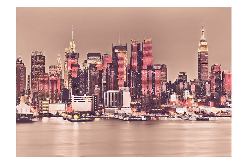 Fototapet NY Midtown Manhattan Skyline 350x245 - Artgeist sp. z o. o. - Innredning - Veggdekorasjon - Tapeter - Fototapeter