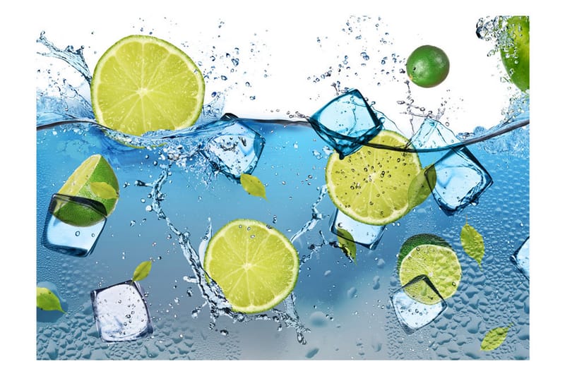 Fototapet Refreshing Lemonade 250x175 - Artgeist sp. z o. o. - Innredning - Veggdekorasjon - Tapeter - Fototapeter